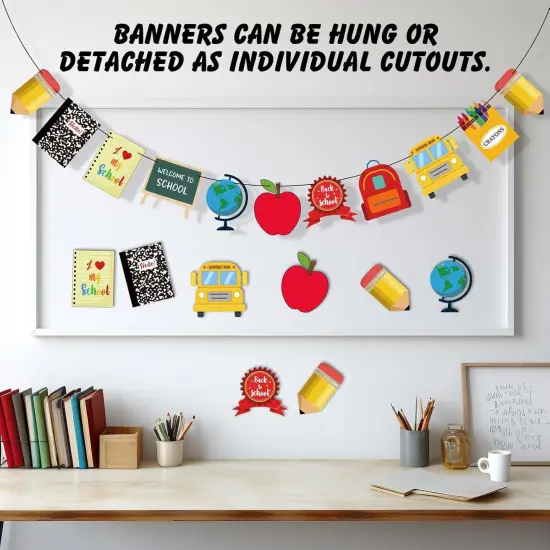 2 Pcs Back to School Banner {2}