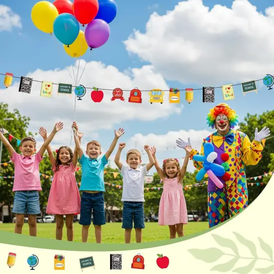 2 Pcs Back to School Banner {4}