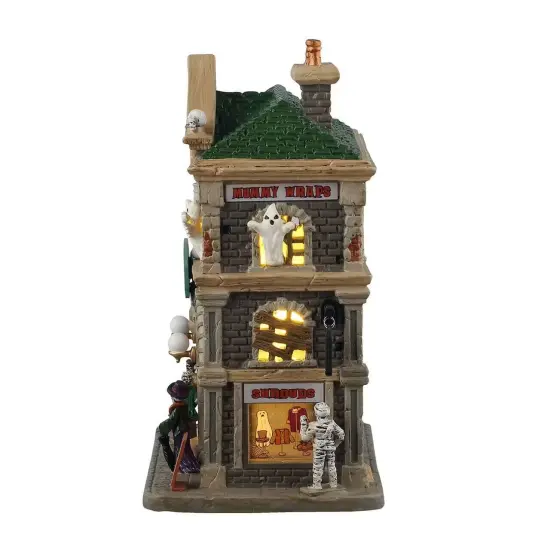 Lemax Spooky Town Halloween Village: Fearful Fashions Clothiers {3}