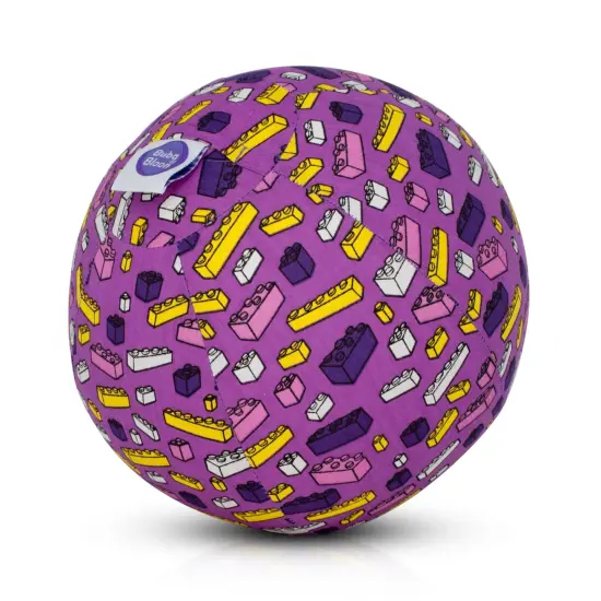 BubaBloon Blocks Purple Cotton Balloon Cover Toy {1}
