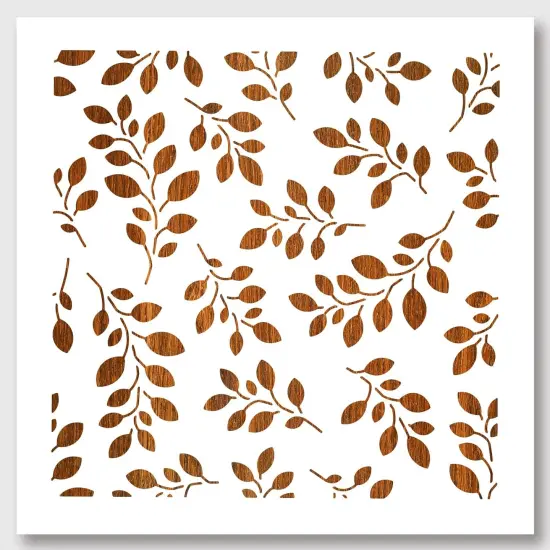Leaf Painting Stencils Templates - 10.8&times;10.8 Inch {1}
