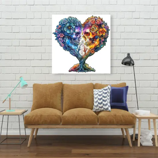 DIY 5D Tree Skull Horror {2}