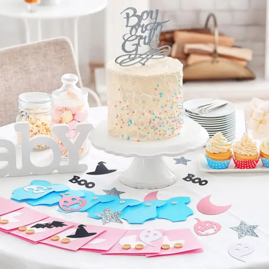 400 Pcs Halloween Bat Ghost Glitter {2}