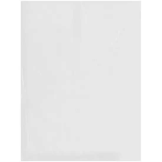 Plymor 15" x 20", 2 Mil Flat Open Clear Plastic Poly Bags {1}