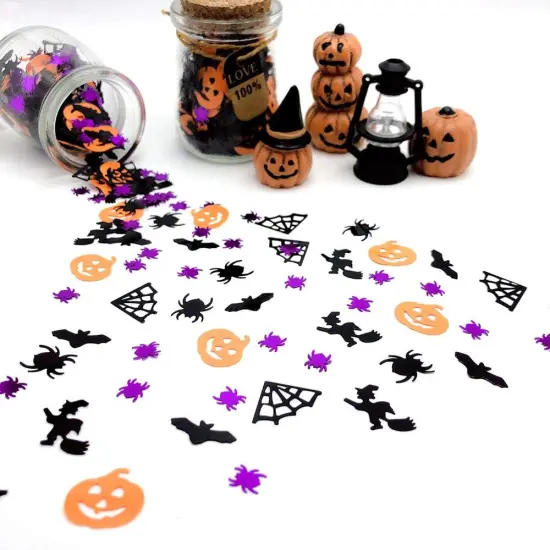Halloween Glitter Sprinkles {5}