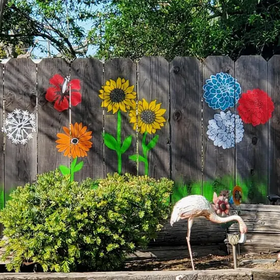 Large Flower Stencils - 14 inch {3}