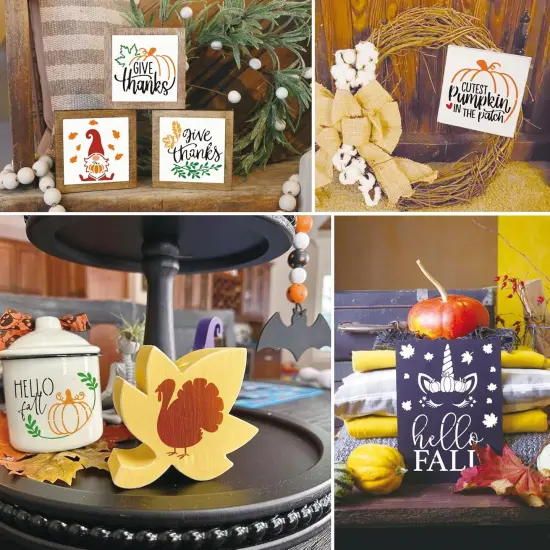 Small Stencils for Painting on Wood Reusable, 3 Inch Reusable Stencil {6}