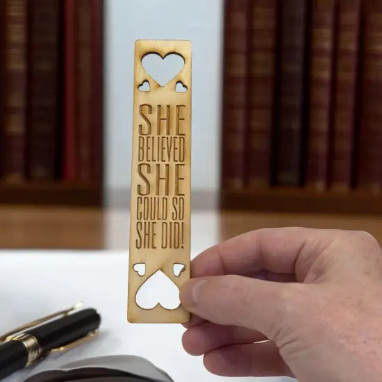 Bookmark - She Believed She Could {6}