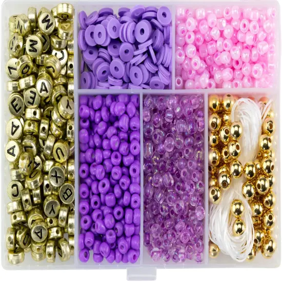 CousinDIY Mosaic Bracelet Kit-Wisteria {1}