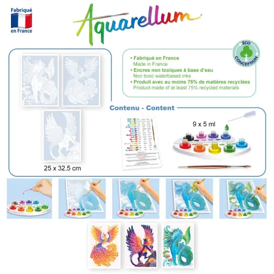 Sentosphere Aquarellum Mythical Animals {5}