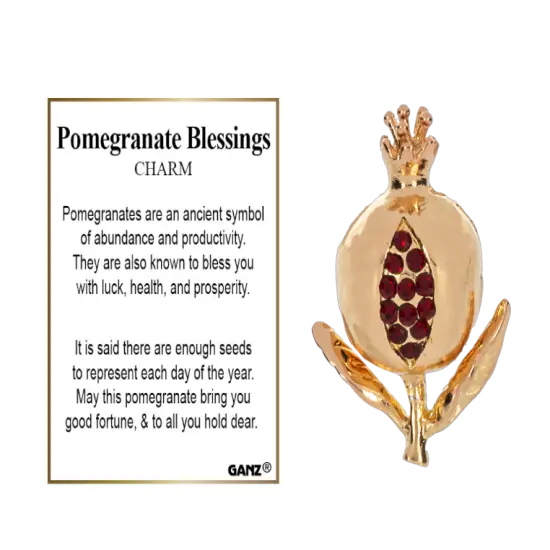 Pomegranate Blessings Charm {1}