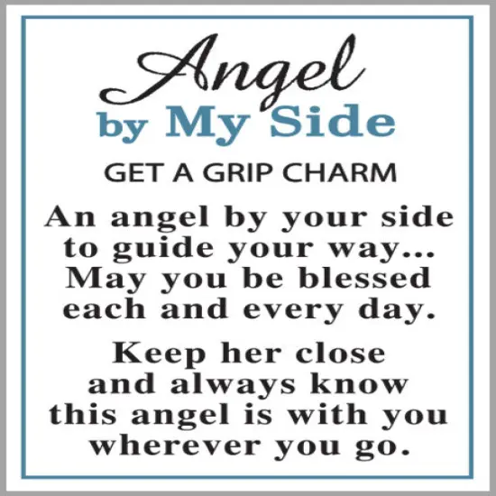 Get a Grip Charm - Angel By My Side (Ring) {4}