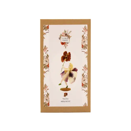 Felting Kit -Pansy Fairy Needle Felting Kit {6}