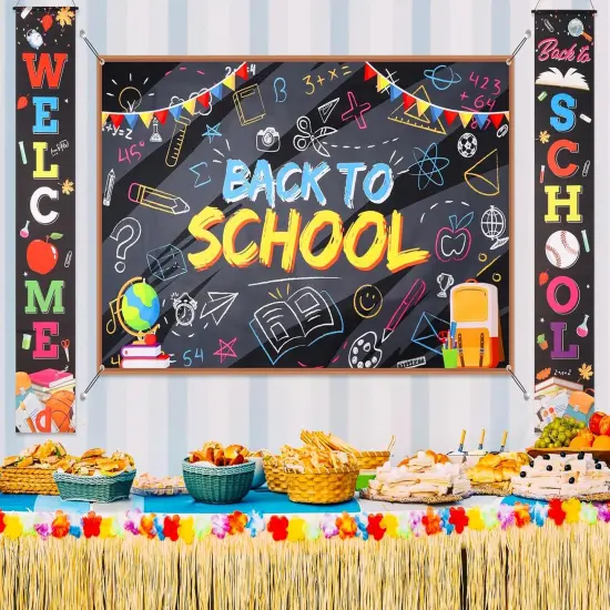 Large Welcome Back to School Banner {1}