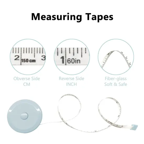 3 Pack Tape Measure Measuring Tape for Body Fabric Sewing {2}