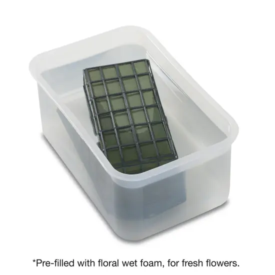 FloraCraft Floral Cage Arranger with Artesia WetFoM -3.75"X7"X12.75" {4}