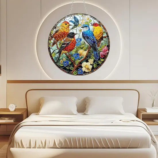 DIY Diamond Art Painting Wreath Kits {3}