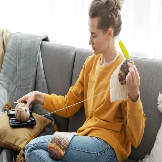 5PCS Crochet Hook Grips Set Ergonomic {5}