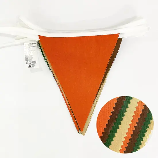 32Ft Orange Green Brown Party Decorations {2}