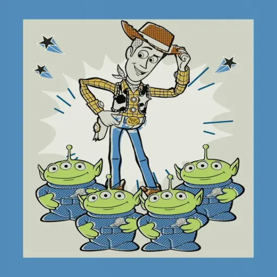 Springs Creative Disney Toy Story Woody & Alien 36" Panel {1}