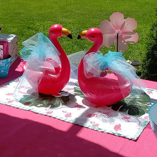 Expo Shiny Tulle 6"X25yd Spool-Baby Blue {5}