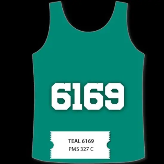 International Coatings Cool Sport Inks 6169 Teal 327 C {1}