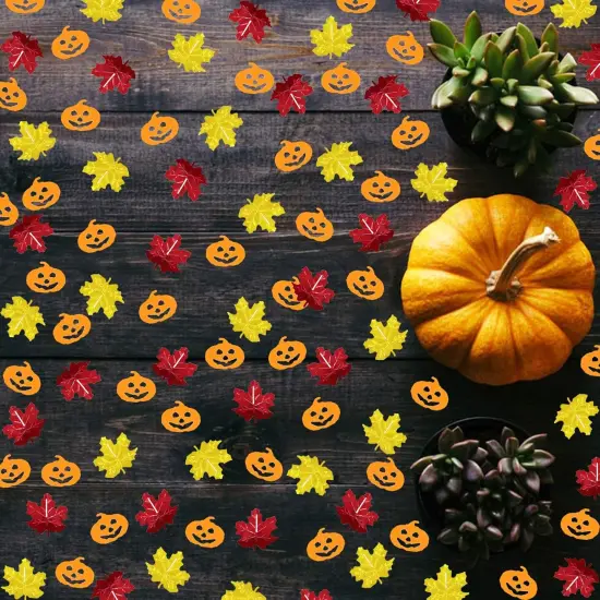 Thanksgiving Confeti Halloween Confetti {3}
