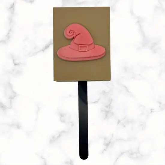 Witch Hat Cookie Cutter with Stamp Option {4}