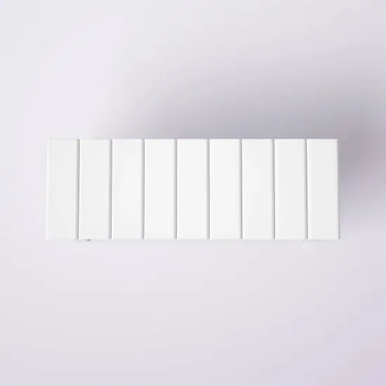 Wooden Shoe Rack Bench with Two Storage Shelves and 2-Seater Design for Entryway or Hallway White {2}