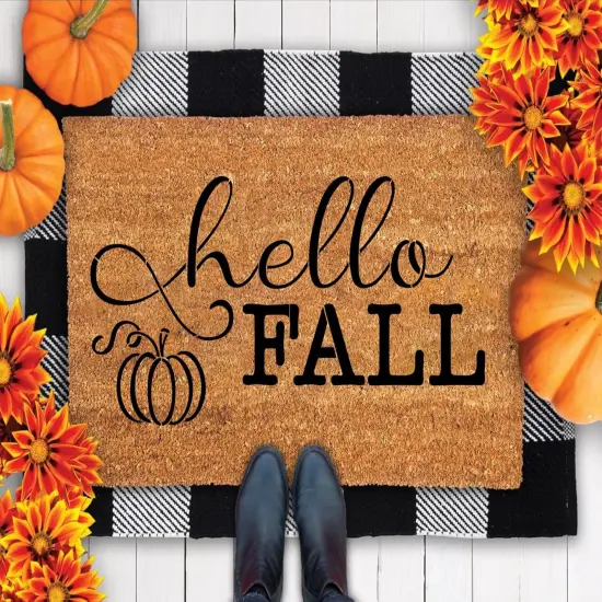 Fall Stencils for Door Mats 27&rdquo;x17&rdquo; Pumpkin Stencil Fall {2}