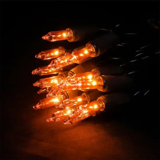 Halloween Orange String Lights - 35 Count, 8.5 Feet {2}