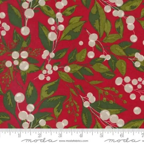 Pine Valley Berry Red 44"/45" Fabric Per Yard {1}