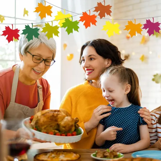 360 Pcs Fall Cutouts Paper 3.9 Inch Leaf Cutouts {3}