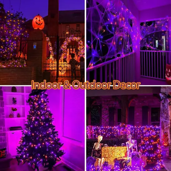 33FT 100 LED Halloween String Lights {4}
