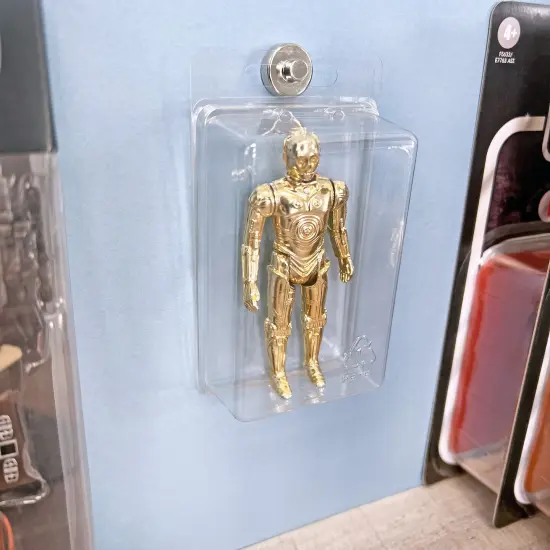 Collecting Warehouse Clear Plastic Clamshell Package / Storage Container, 3.69" H x 2.38" W x 1.25" D {4}