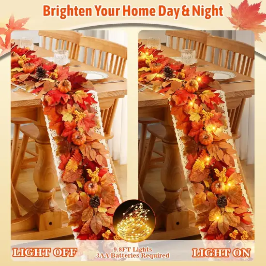 1 Pack Fall Leaves Garland - 5.9FT {5}