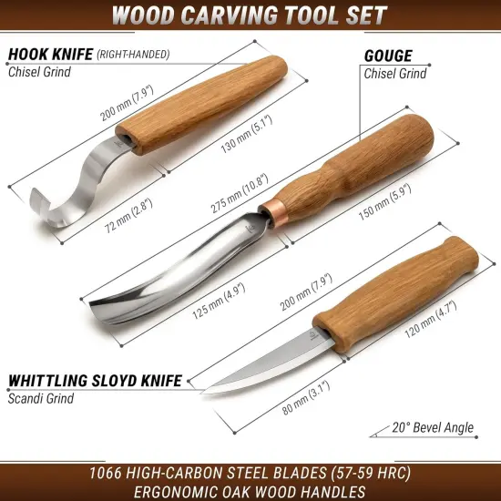 Wood Carving Knives Kit {2}