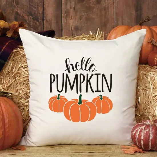 Fall Stencils - Autumn Thanksgiving Pumpkin Paint Stencils - (20x6in) {6}