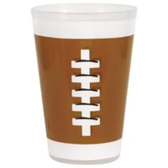 Game Face Football Reusable 16oz Plastic Cup 6ct {1}