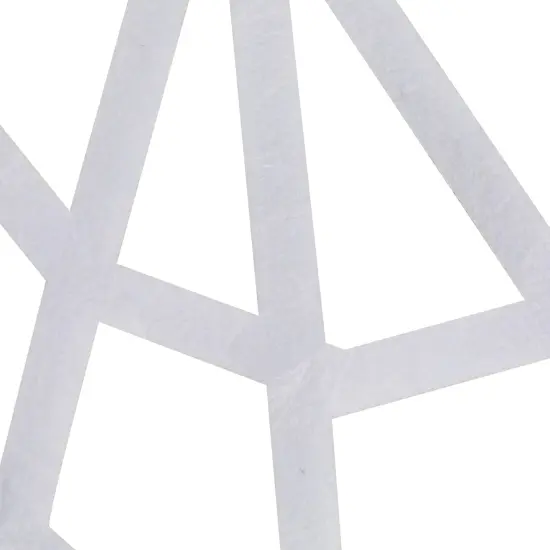 Northlight Spooky Spider Web Hanging Halloween Decoration - 80" - White {5}