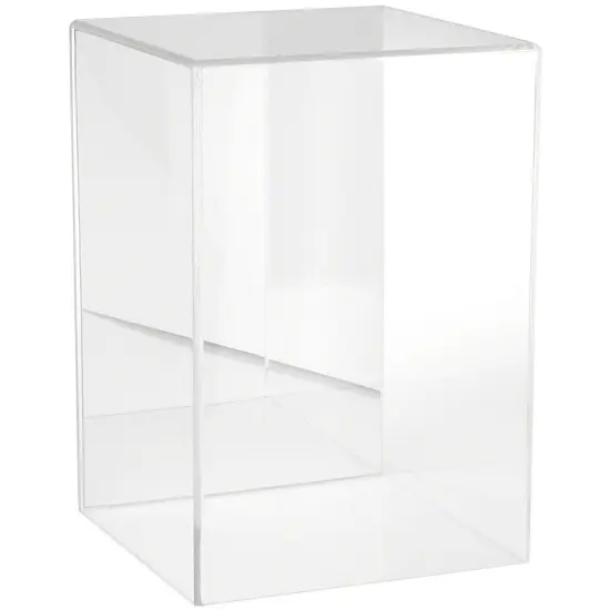 Plymor Clear Acrylic Display Case, 8" W x 8" D x 12" H No Base (Mirrored) {1}