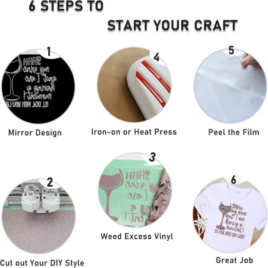 Confetti Glitter HTV Heat Transfer Vinyl Roll - Confetti {3}