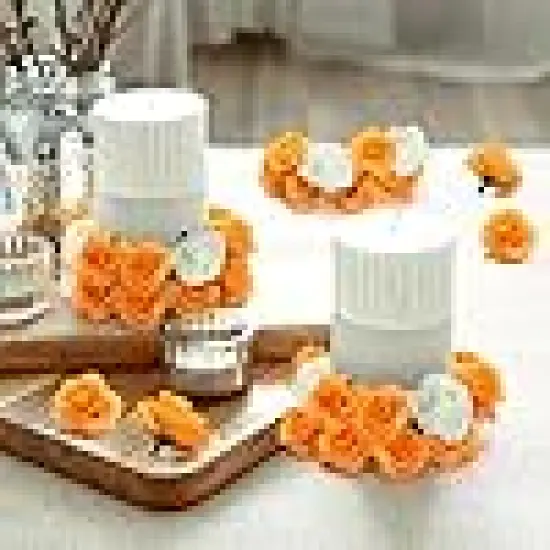 Mini Orange Roses Artificial Flowers Bulk {5}