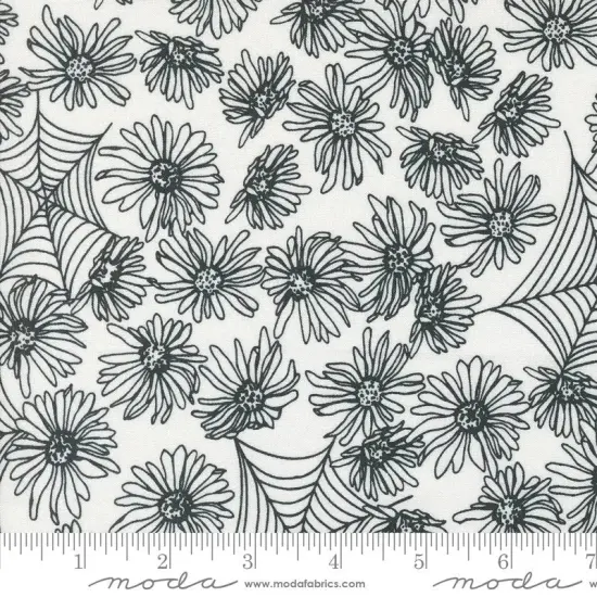 Noir Ghost White 44"/45" Fabric Per Yard {1}
