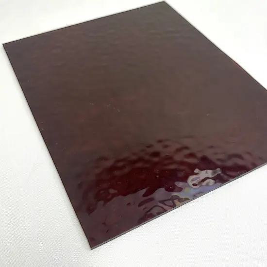 Wissmach APPLE BLOSSOM English Muffle Stained Glass Sheet &ndash; Vintage Ripple Textured Art Glass for Mosaics, Panels, Lamps & DIY Crafts | Hand-selected by The Little Flowers {6}