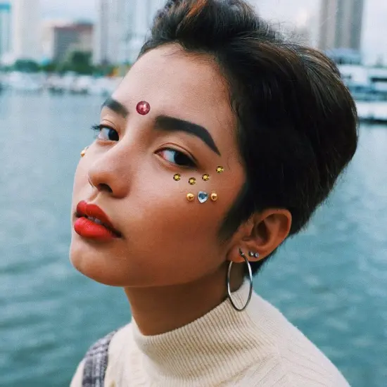 Mix Flatback Resin Rhinestones - Gold Series {5}