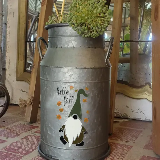 Gnome Stencils Reusable - Large Stencils for Painting on Wood (Gnome Fall) {2}