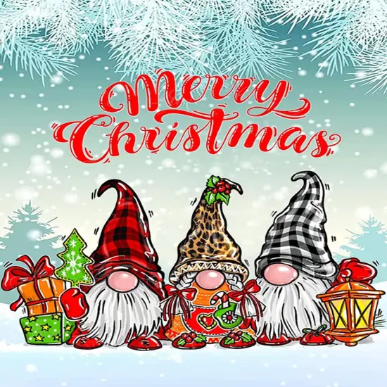 DIY 5D Diamond Painting Christmas by Number Kits 11.8X15.7inch {1}