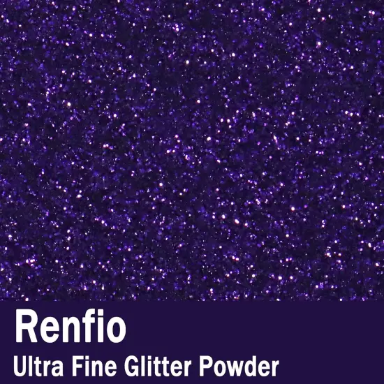 Purple Glitter, 2.11 Oz/60g Fine Glitter, Glitter for Crafts, 1/128" Halloween Glitter {2}