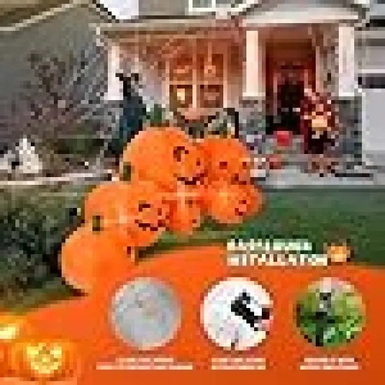 Skeleton Puppy Inflatable Yard Decoration {3}
